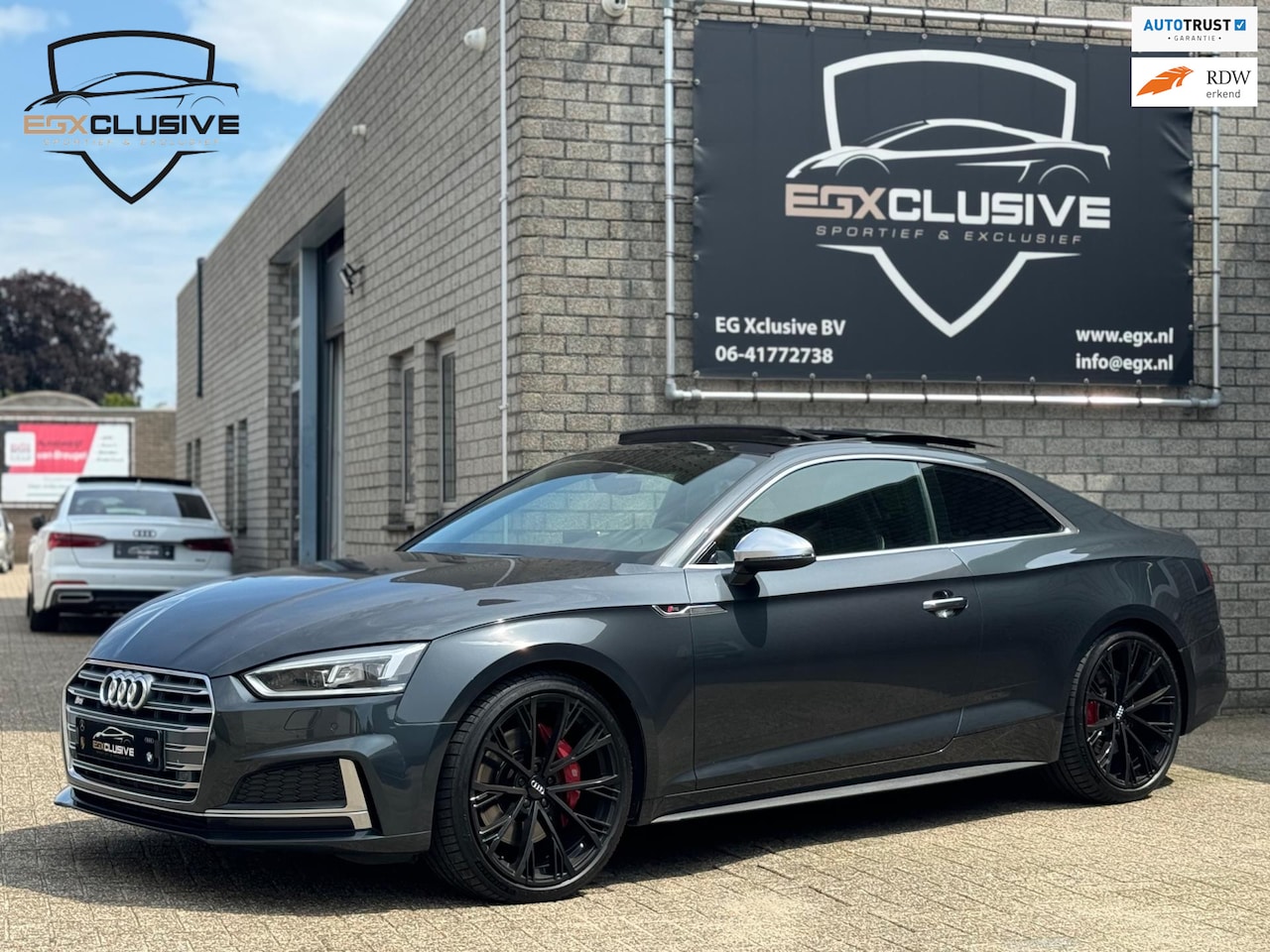 Audi S5 - Coupé 3.0 TFSI Quattro Pro Line Plus Pano/Carbo/B&O - AutoWereld.nl