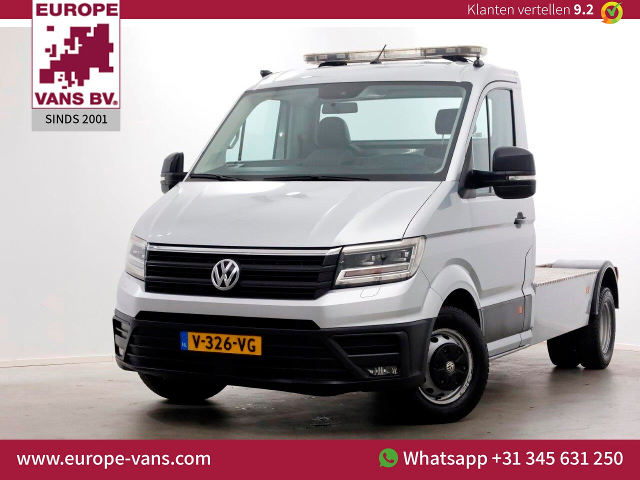 Volkswagen Crafter - 50 2.0 TDI 177pk E6 Highline BE-Trekker LED/Navi Trekgewicht 5500kg 01-2019 - AutoWereld.nl