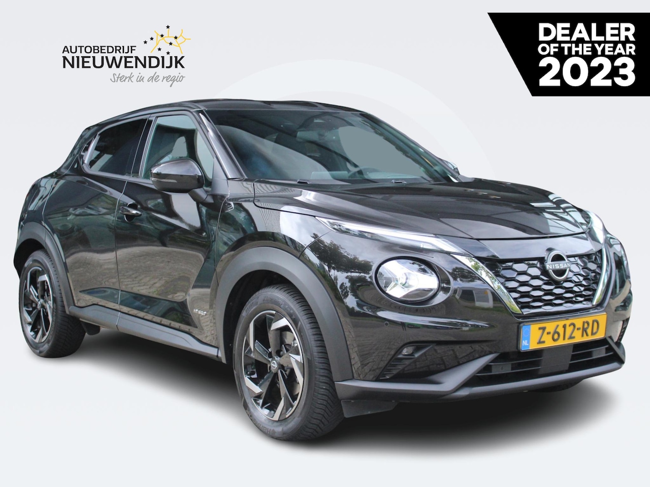 Nissan Juke - 1.6 Hybrid N-Connecta 9.800KM / NAVI / CAMERA / PDC / STOELV. / STUURV. / VOORRUITV. / CRU - AutoWereld.nl