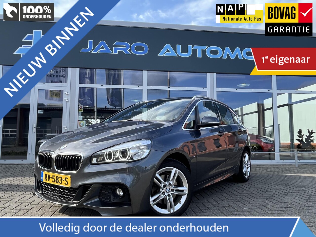 BMW 2-serie Active Tourer - 220i High Executive | M-Sport | HUD | Automaat | trekhaak afneembaar 1.500 kg | incl. deal - AutoWereld.nl