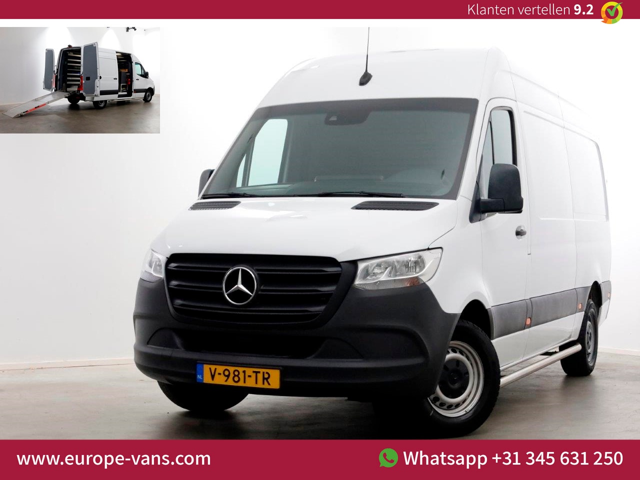 Mercedes-Benz Sprinter - 311 CDI 115pk E6 RWD L2H2 Servicewagen/230V/Camera 01-2019 - AutoWereld.nl