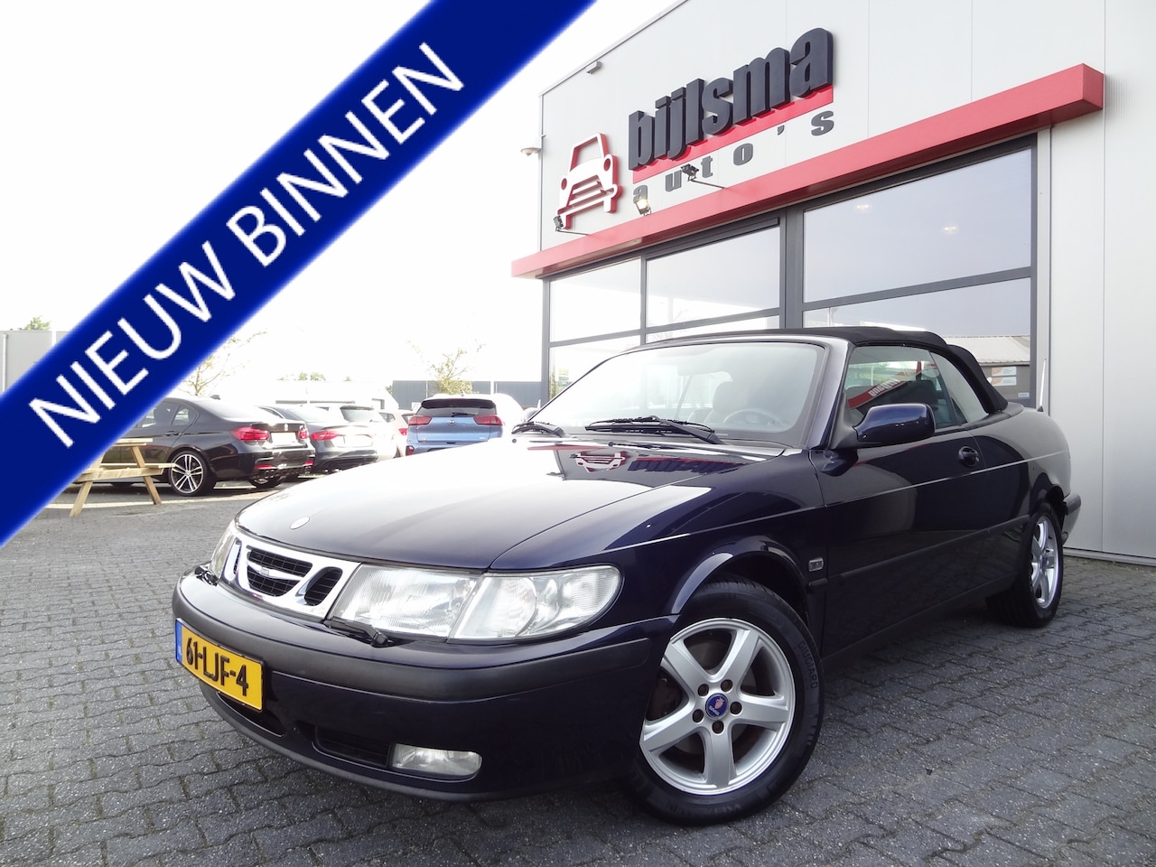 Saab 9-3 Cabrio - 2.0t S | LMV | LEDER | AIRCO | NETTE AUTO - AutoWereld.nl