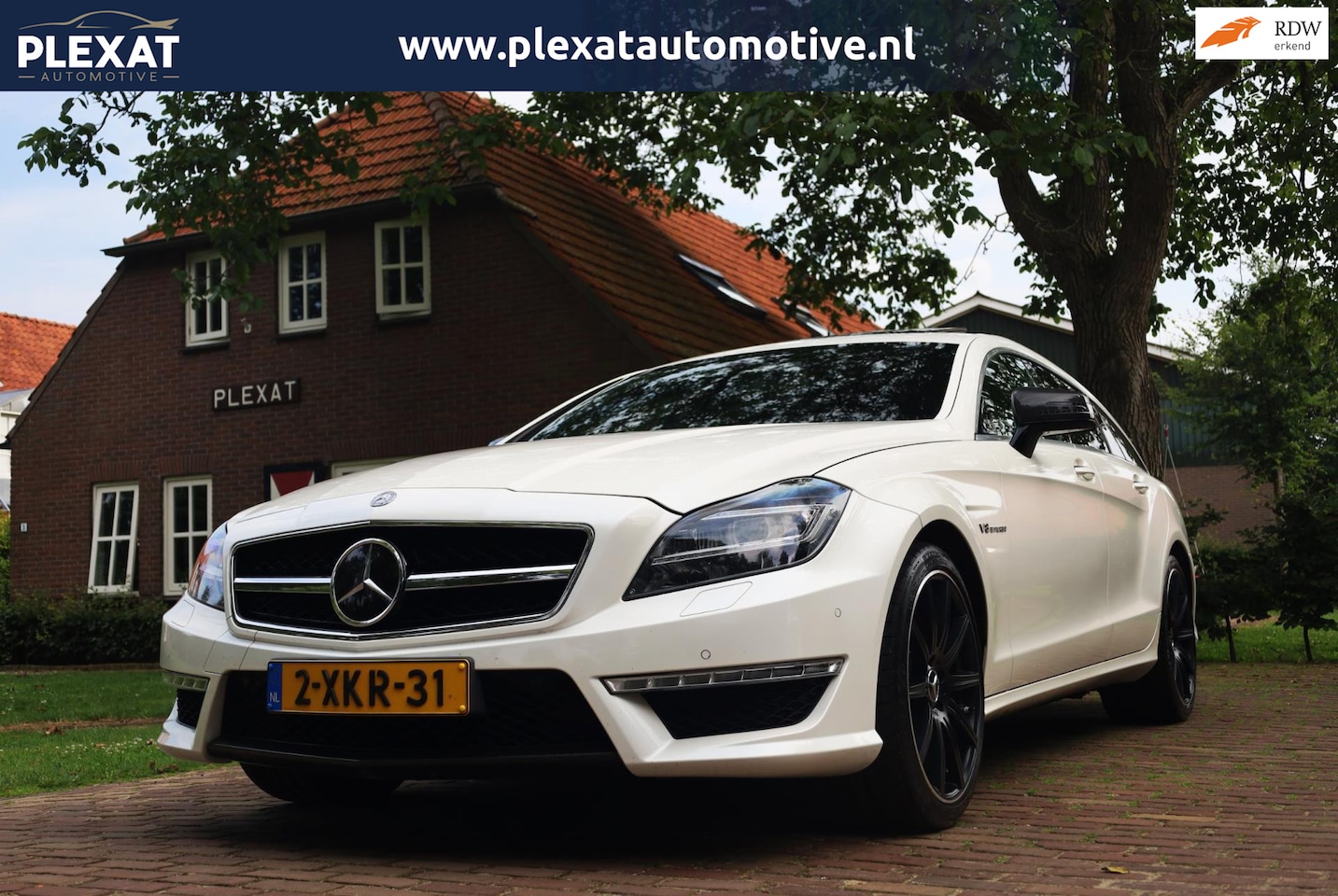 Mercedes-Benz CLS-klasse Shooting Brake - 63 AMG V8 BI-TURBO 525PK Aut. | Full Led | Harman-Kardon | Panorama | Dodehoekbewaking | - AutoWereld.nl