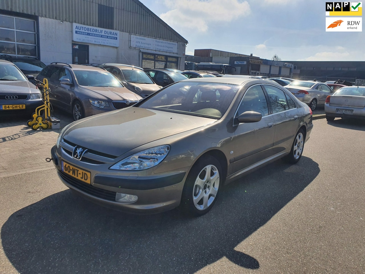 Peugeot 607 - 3.0-24V V6 Executive Autom. Nav.+Clima Bj.:2004 NAP! - AutoWereld.nl