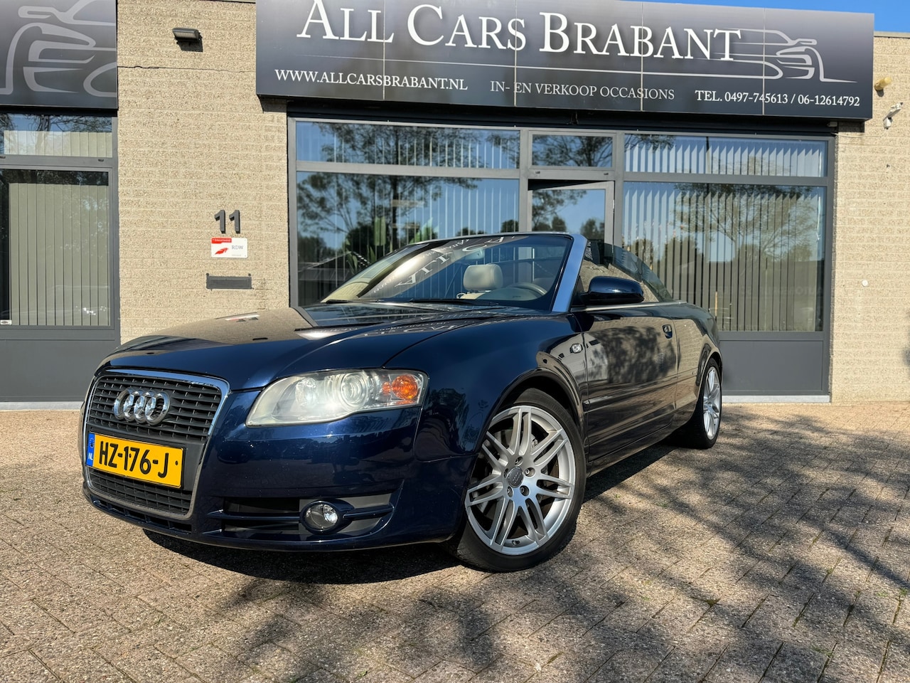 Audi A4 Cabriolet - 2.0 TFSI Pro Line Quattro/ leder/xenon/navi - AutoWereld.nl