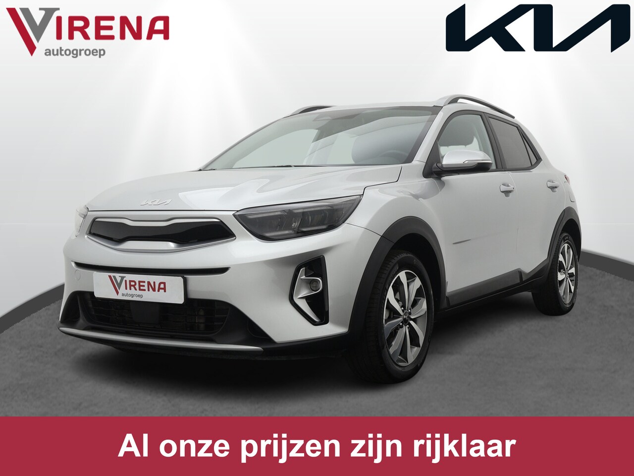 Kia Stonic - 1.0 T-GDi MHEV DynamicPlusLine - LED Koplampen - Cruise Control - Navigatie - Climate Cont - AutoWereld.nl