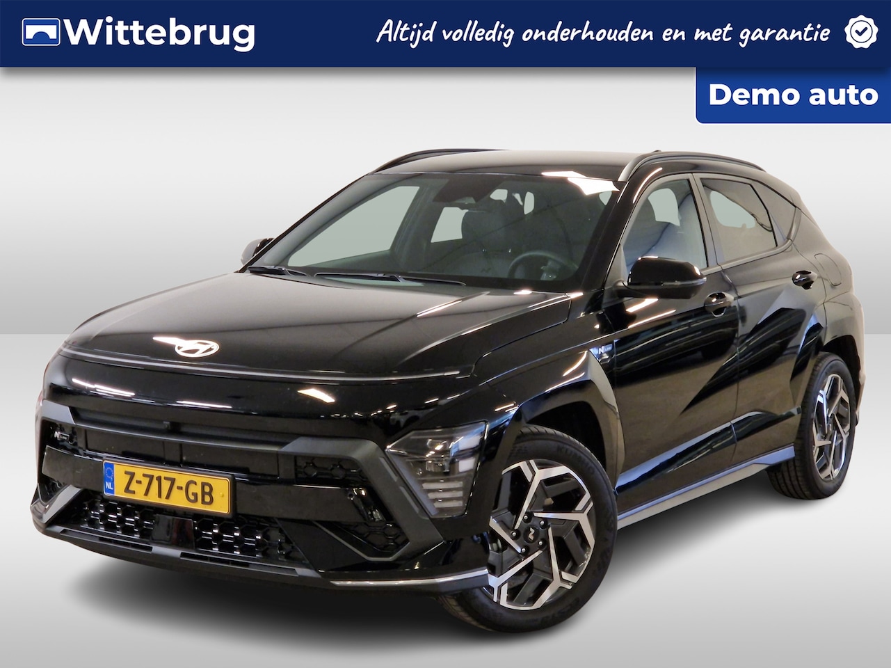 Hyundai Kona - 1.6 GDI HEV N Line Sportieve uitvoering! Automaat, navigatie, camera - AutoWereld.nl