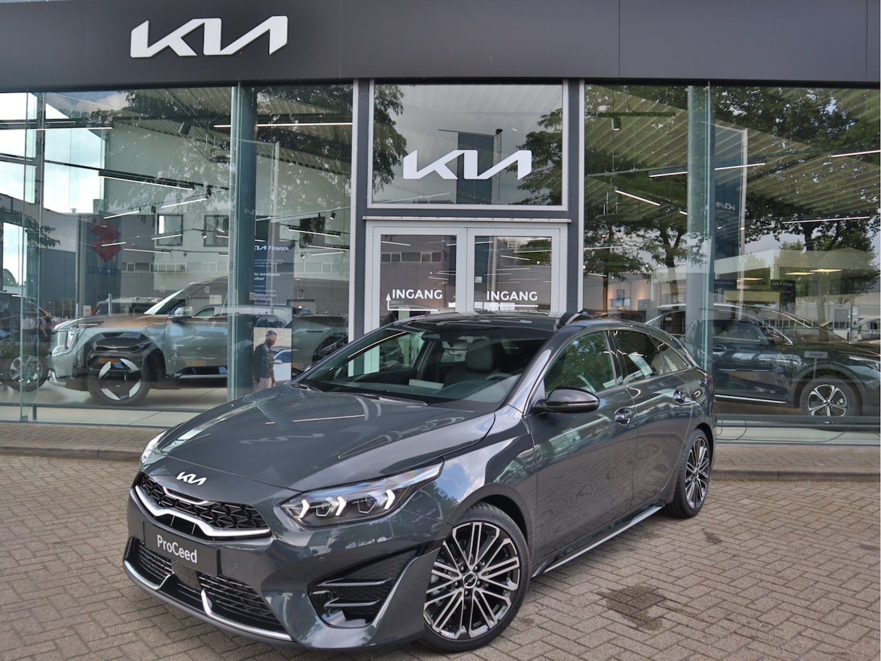 Kia Pro cee'd - 1.5 T-GDi GT-PlusLine ECC Cr.Control.Adapt Navi+Camera+BT Stoel+StuurVerw SK-dak 18"LMV 7j - AutoWereld.nl