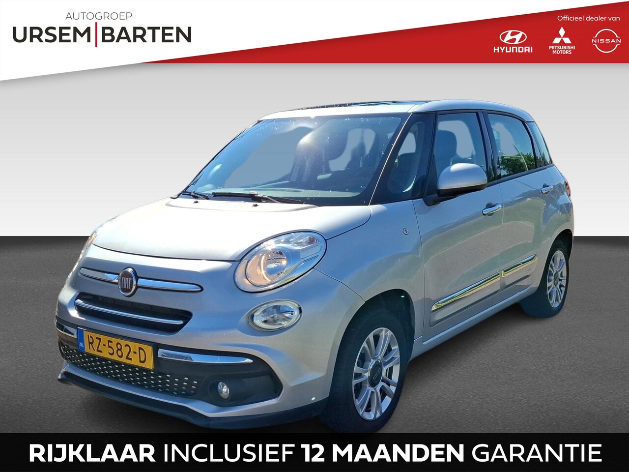 Fiat 500 L - 0.9 TwinAir Lounge | panoramadak | cruise control | climate control | trekhaak - AutoWereld.nl