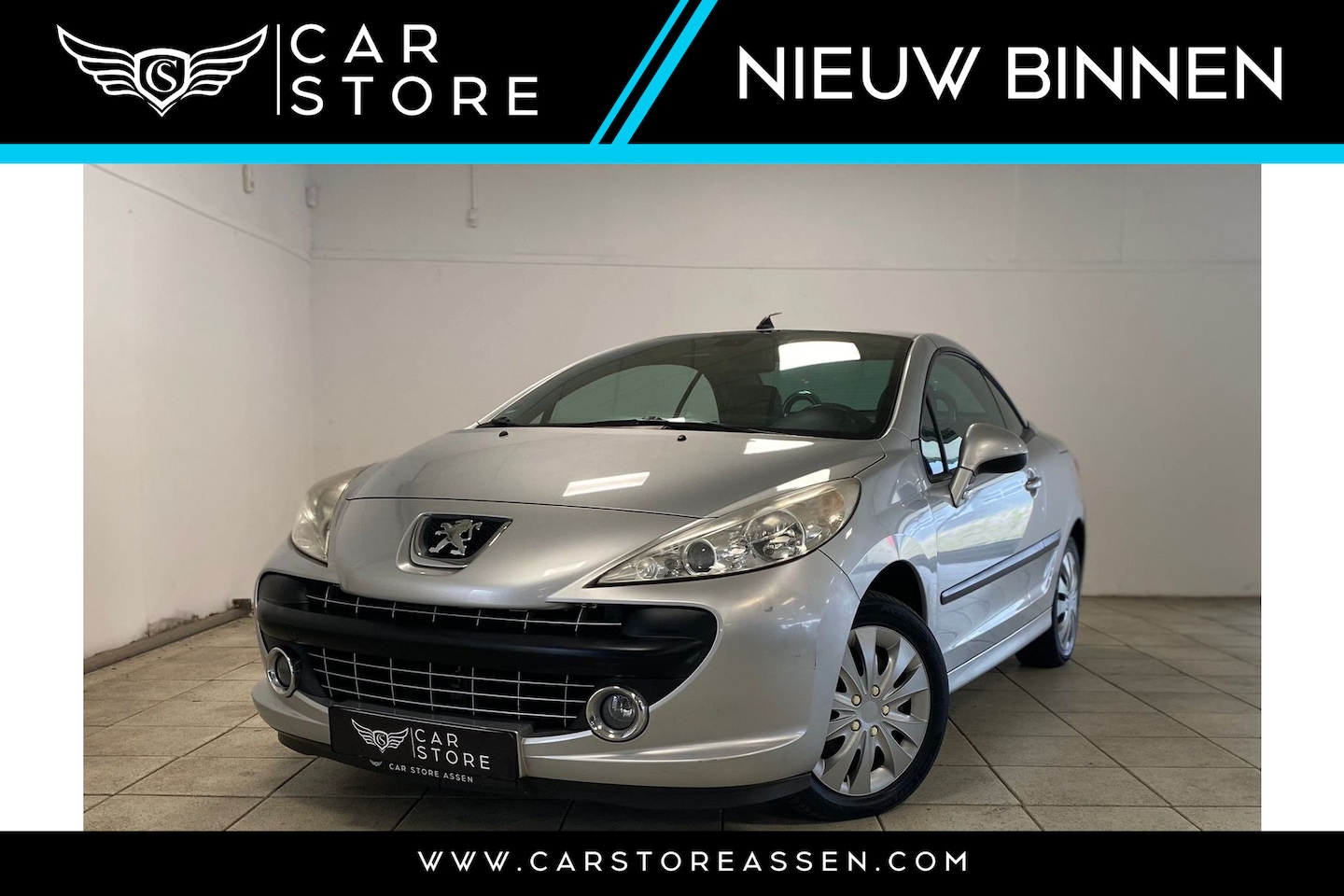 Peugeot 207 CC - 1.6-16V T Roland Garros / ST. VWM / CLIMA / PDC / HARDTOP / LEDER - AutoWereld.nl