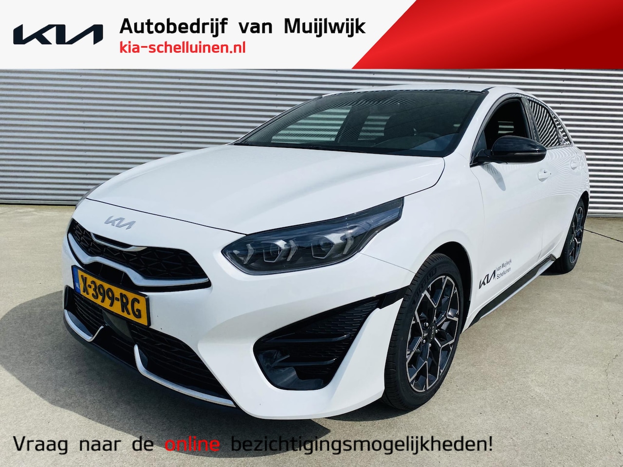 Kia Pro cee'd - 1.0 T-GDi GT-Line Demo auto ! KM-stand kan iets varieeren ! - AutoWereld.nl