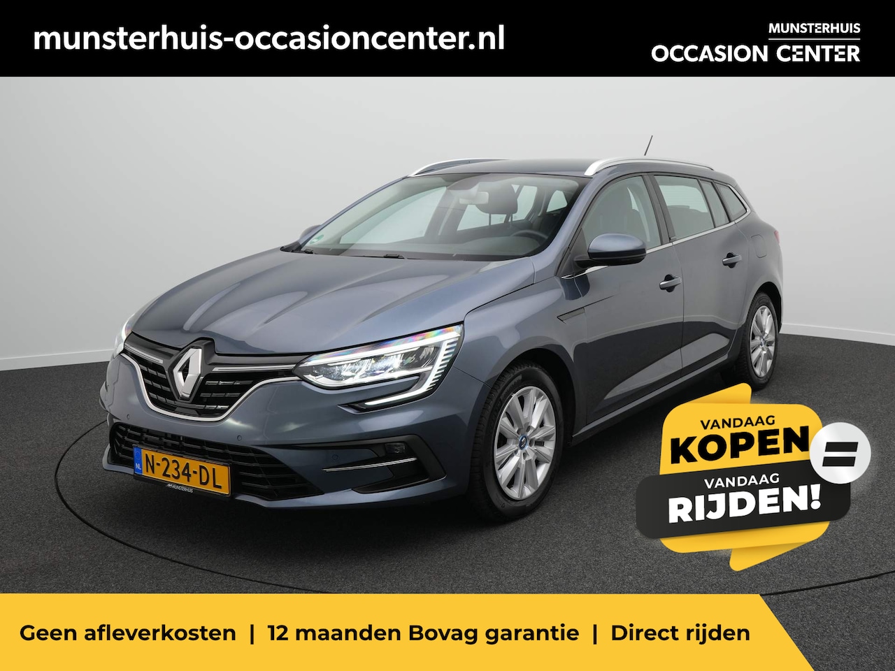 Renault Mégane E-Tech - Estate 1.6 Plug-In Hybrid 160 Zen - All seasonbanden - AutoWereld.nl