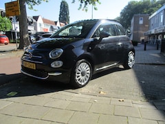 Fiat 500 - 0.9 TwinAir Turbo Lounge / AIRCO / LEER / GLAZEN-SCHUIFDAK / NAVI / 124dkm