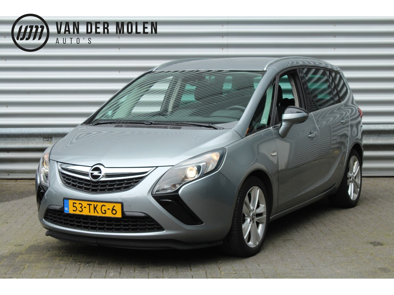 Opel Zafira Tourer - 1.4 120pk Edition NL-Auto NAP Clima Cruise Navi PDC 18"LMV Dakreling - AutoWereld.nl