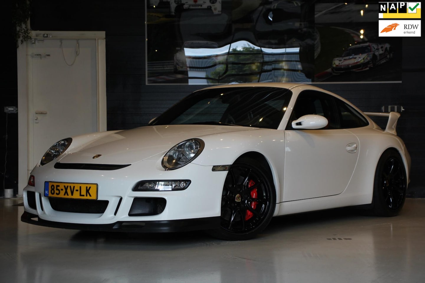 Porsche 911 - 997 GT3 Clubsport 3.6 - ORG NL - AKRAPOVIC - XENON - PASM- CARBON - 19 INCH - DEALER OH - AutoWereld.nl