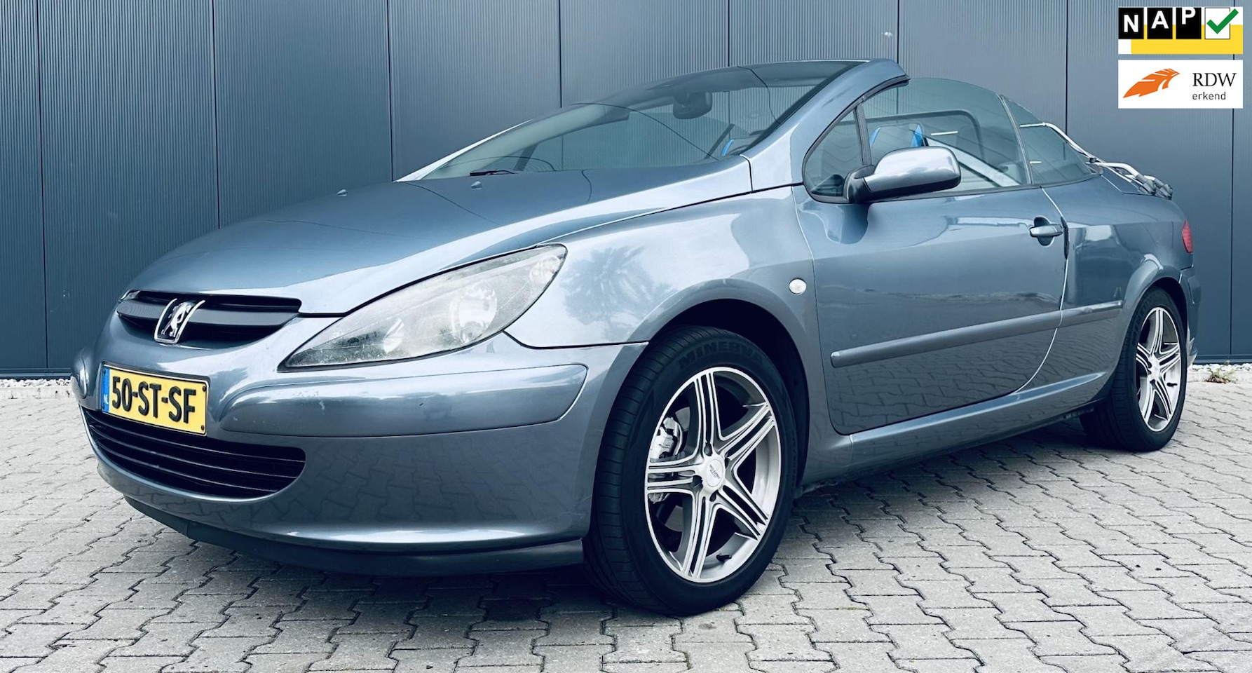 Peugeot 307 CC - 2.0-16V Airco Cruise PDC Trekhaak APK - AutoWereld.nl