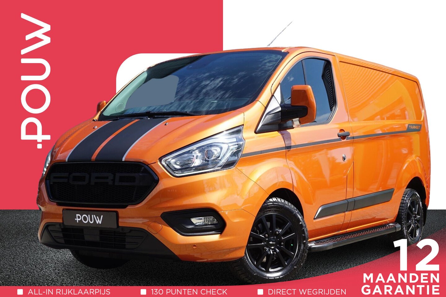 Ford Transit Custom - 320 2.0 TDCI 130pk L1H1 Trend | 3 persoons bank | LM velgen | Side bars | Apple CarPlay - AutoWereld.nl