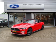 Ford Mustang Convertible - 2.3 EcoBoost 290pk | NL-AUTO | ADAPTIEVE CRUISE | FULL LEDER | STOELVERKOELING | LEDER