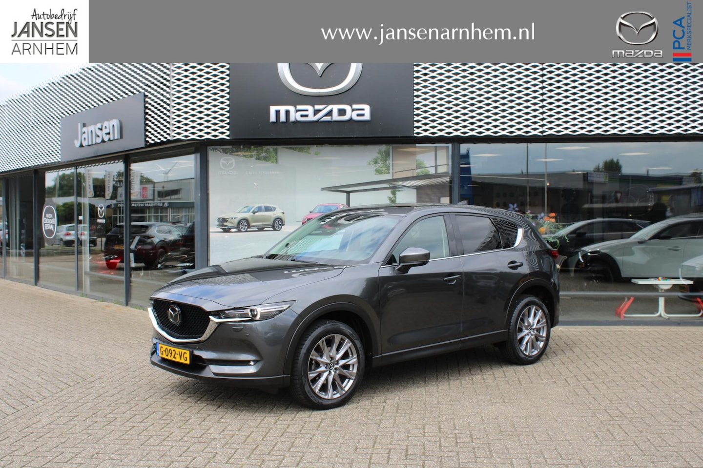 Mazda CX-5 - 2.5 SkyActiv-G 194 Luxury 2.5 SkyActiv-G 194 Luxury , Automaat, Leder, Bose, HUD, 360 Camera, Adap. Cruise, Stoelven - AutoWereld.nl