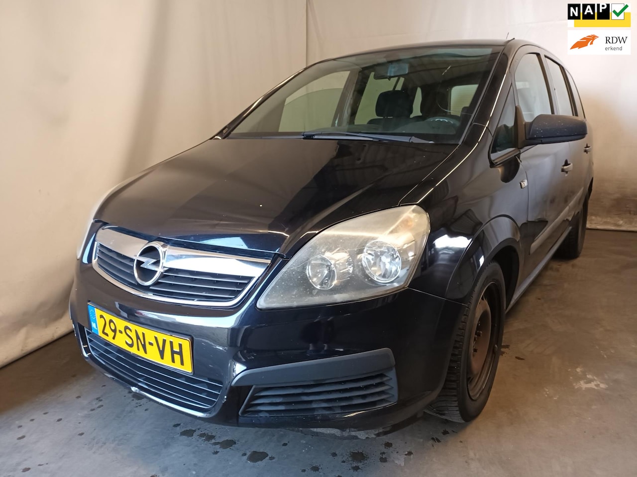 Opel Zafira - 1.6 Business - Airco - Radio - Export - AutoWereld.nl