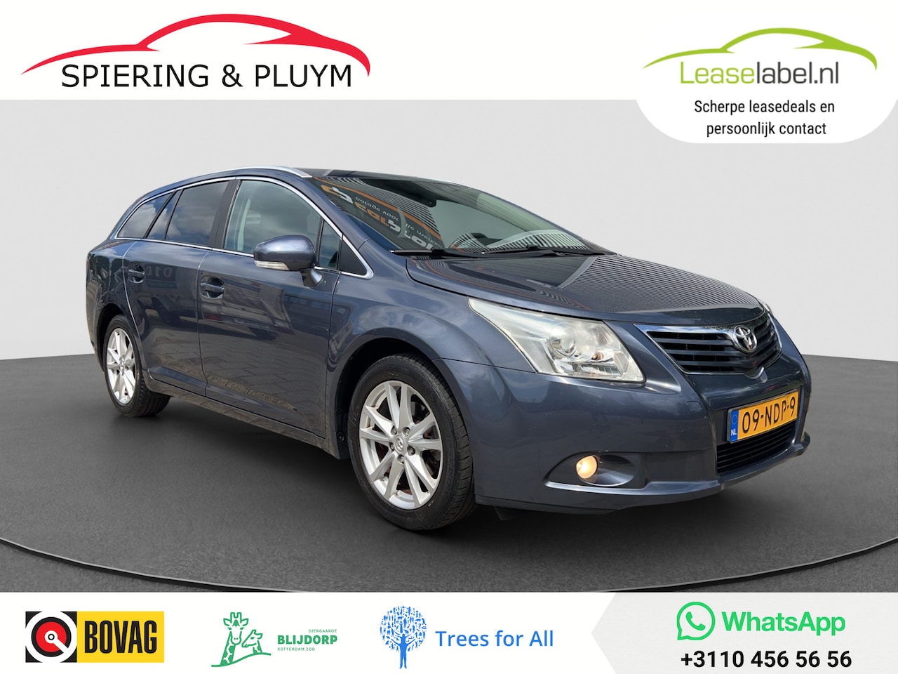 Toyota Avensis Wagon - 2.0 VVTi Business | Navi | Climate | Camera | Trekhaak - AutoWereld.nl