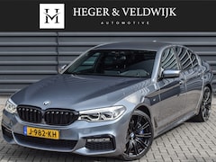 BMW 5-serie - 540i High Executive M-SPORT | HEAD UP | ACHTERUITRIJ CAMERA | STOEL- EN STUUR VERWARMING |