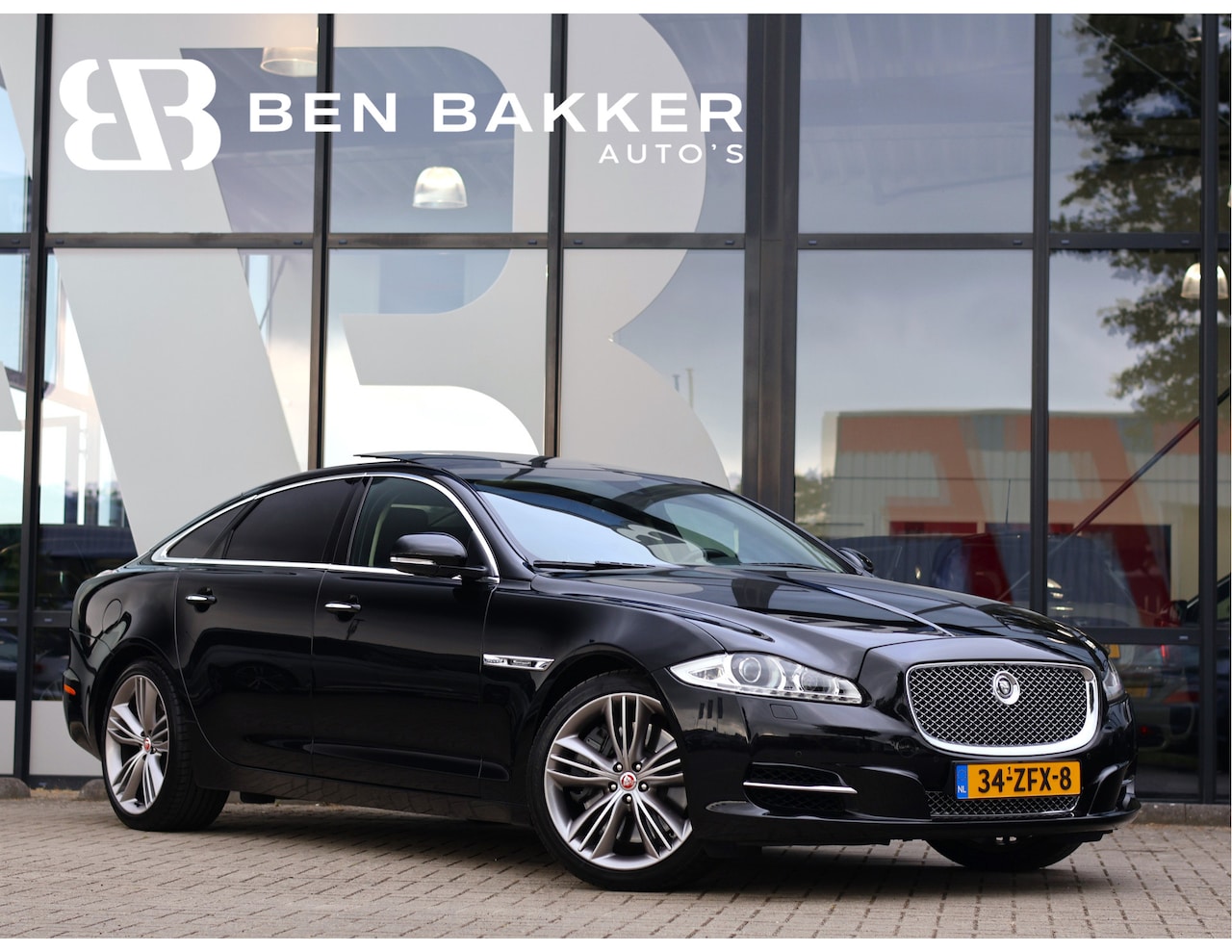 Jaguar XJ - 5.0 V8 SC Supersport LWB Supercharged 510PK *ACC*Bowers & Wilkins*Pano*Leder*Massage* - AutoWereld.nl