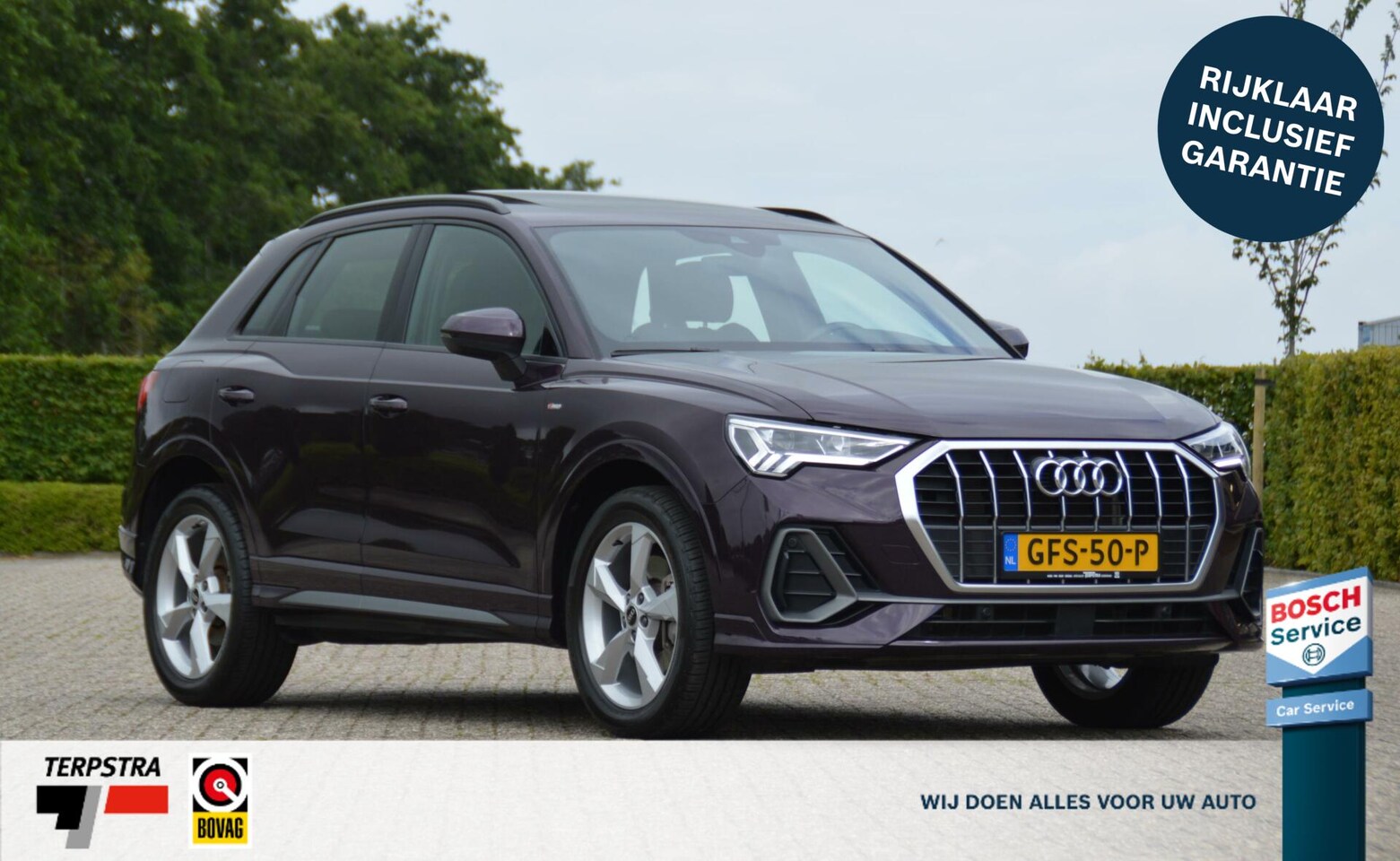 Audi Q3 - 45 TFSI e 245 pk S-Line PHEV panoramadak/Audi Exclusive kleur Merlin - AutoWereld.nl