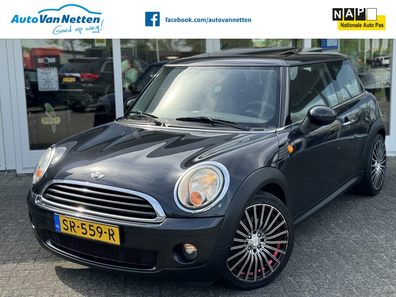 MINI Mini - 1.4 16v 95pk 6bak,Panodak,Stoelverwarming,17"lmv,Radio/cd One Pepper - AutoWereld.nl
