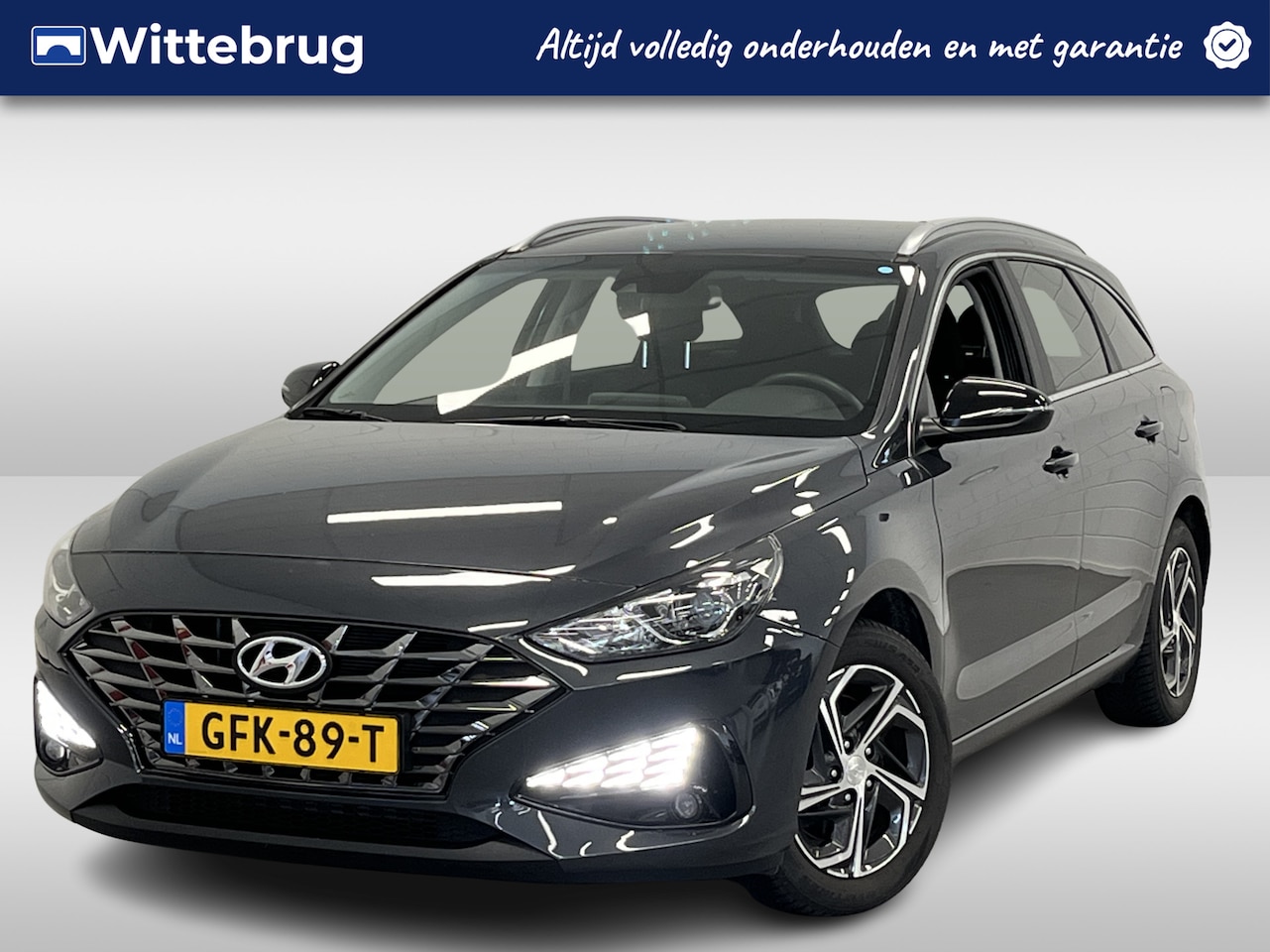 Hyundai i30 Wagon - 1.0 T-GDi MHEV Comfort AUTOMAAT | APPLE / ANDROID NAVIGATIE | GETINT GLAS | PARKEERCAMERA - AutoWereld.nl