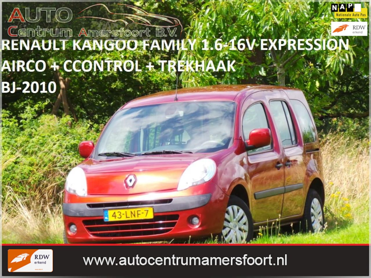 Renault Kangoo Family - 1.6-16V Expression 1.6-16V Expression (INRUIL MOGELIJK ) - AutoWereld.nl