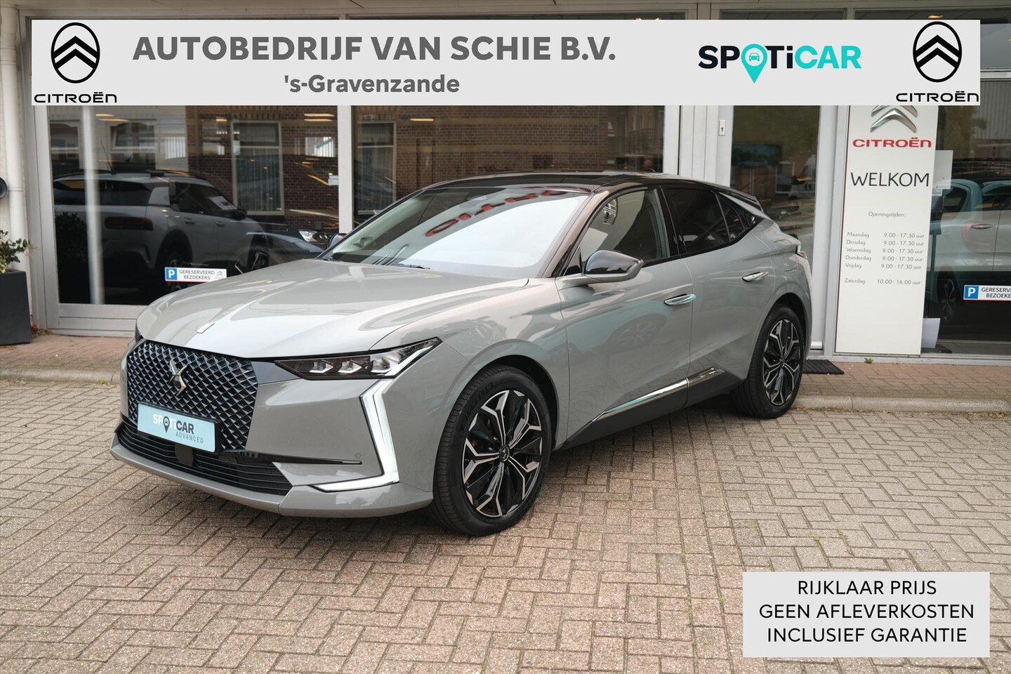 DS 4 - E-Tense Plugin Hybrid 225pk Aut Rivoli Leer/Panoramisch schuif-, kanteldak - AutoWereld.nl