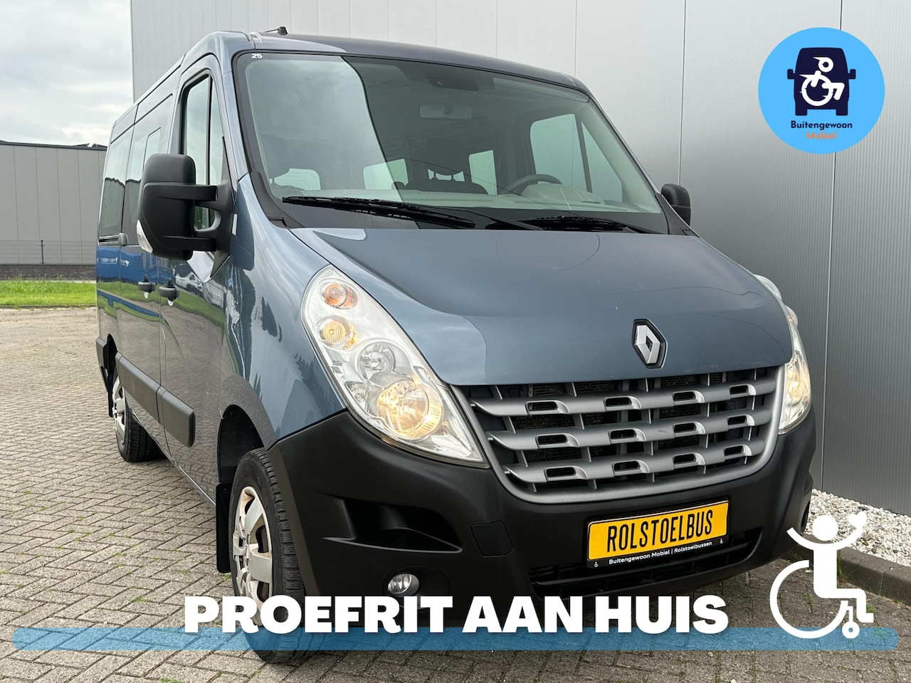 Renault Master - 2.3 Rolstoelbus L1H1 | Draaistoel Rolstoellift - AutoWereld.nl