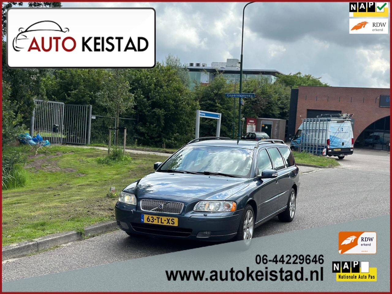 Volvo V70 - 2.5 TURBO 210PK LEDER/MEMORY/XENON! YOUNGTIMER! - AutoWereld.nl