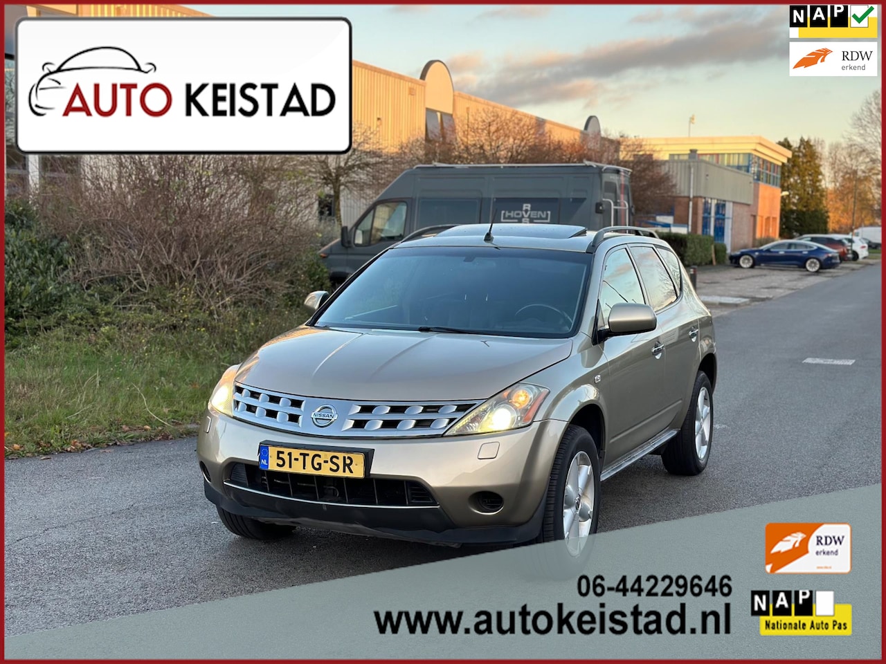 Nissan Murano - 3.5 V6 AUTOMAAT XENON/LEDER/SCHUIFDAK! LEES TEKST! - AutoWereld.nl