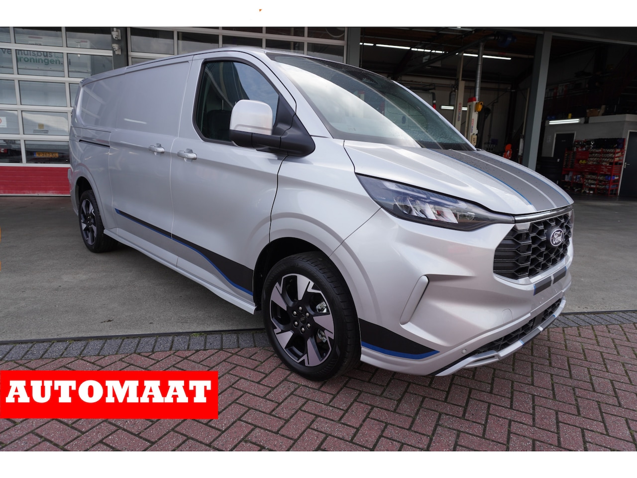 Ford Transit Custom - 300L 2.0 TDCI 170PK L2H1 Sport Automaat Schuifdeur links en rechts Airco | Adap.Cruise | N - AutoWereld.nl