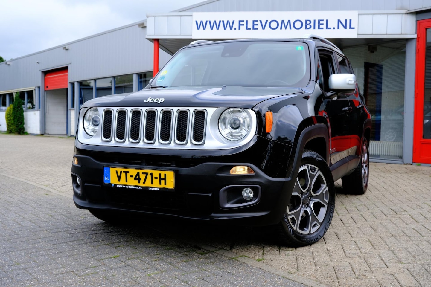 Jeep Renegade - 2.0 MultiJet AWD Limited VAN Aut. Pano|Leder|Clima|Lanewarn|Navi|LMV - AutoWereld.nl