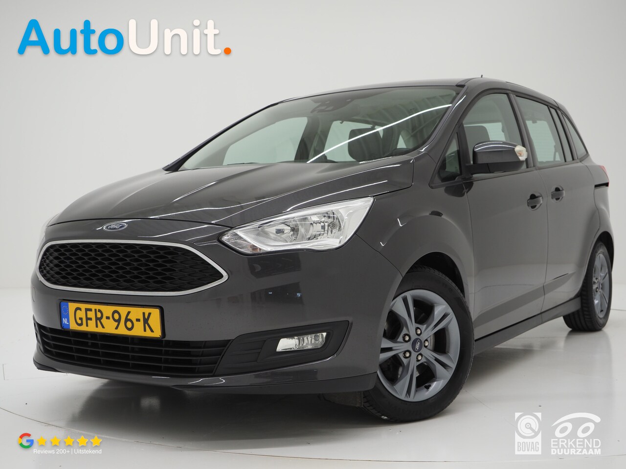 Ford Grand C-Max - 1.0 Ambiente 7p. | SYNC | Airco | Cruise | Bluetooth | Zonneschermen - AutoWereld.nl