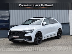 Audi Q8 - 55 TFSI e Quattro 381 Pk S-Line Black Ed RS-Stoel Soft-Close Pano Luchtvering Keyless ACC