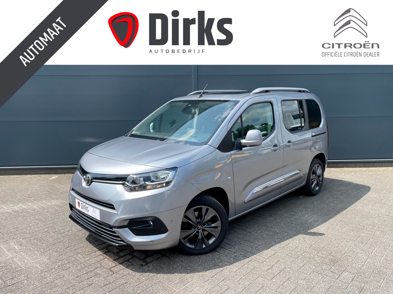 Toyota ProAce City Verso - 130pk Dynamic (Trekhaak - Panoramadak - Camera - Keyless Entry - Automatische Airco - Park - AutoWereld.nl