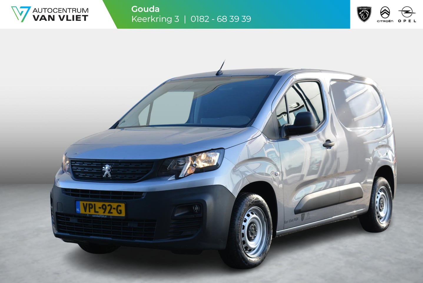 Peugeot Partner - 1.5 BlueHDI Premium | Apple Carplay/Android Auto | Bluetooth | Cruise Control - AutoWereld.nl