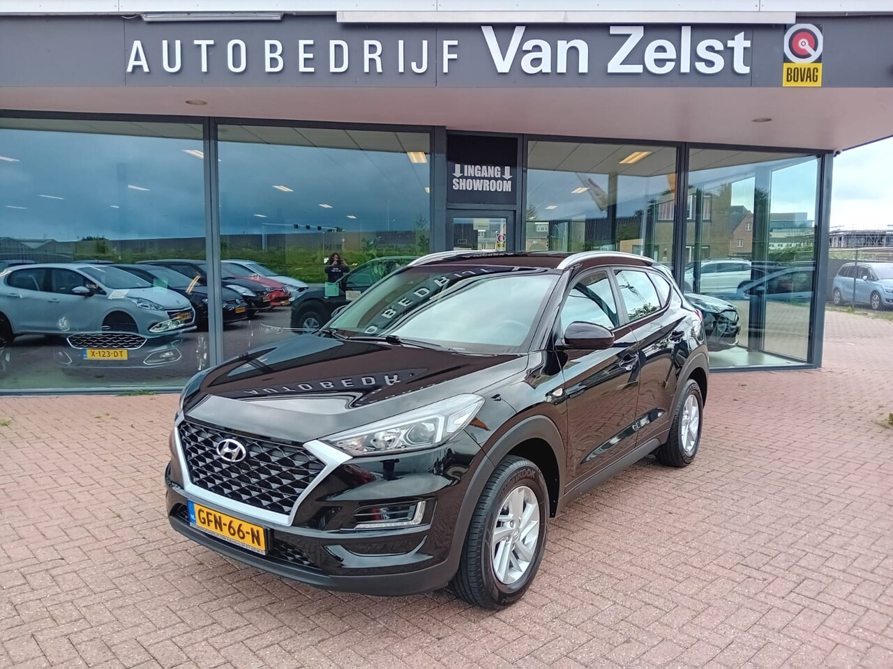 Hyundai Tucson - 1.6 GDi , Airco, Carplay/ Android auto, Navigatie, Bluetooth verbinding, Cruise control, S - AutoWereld.nl