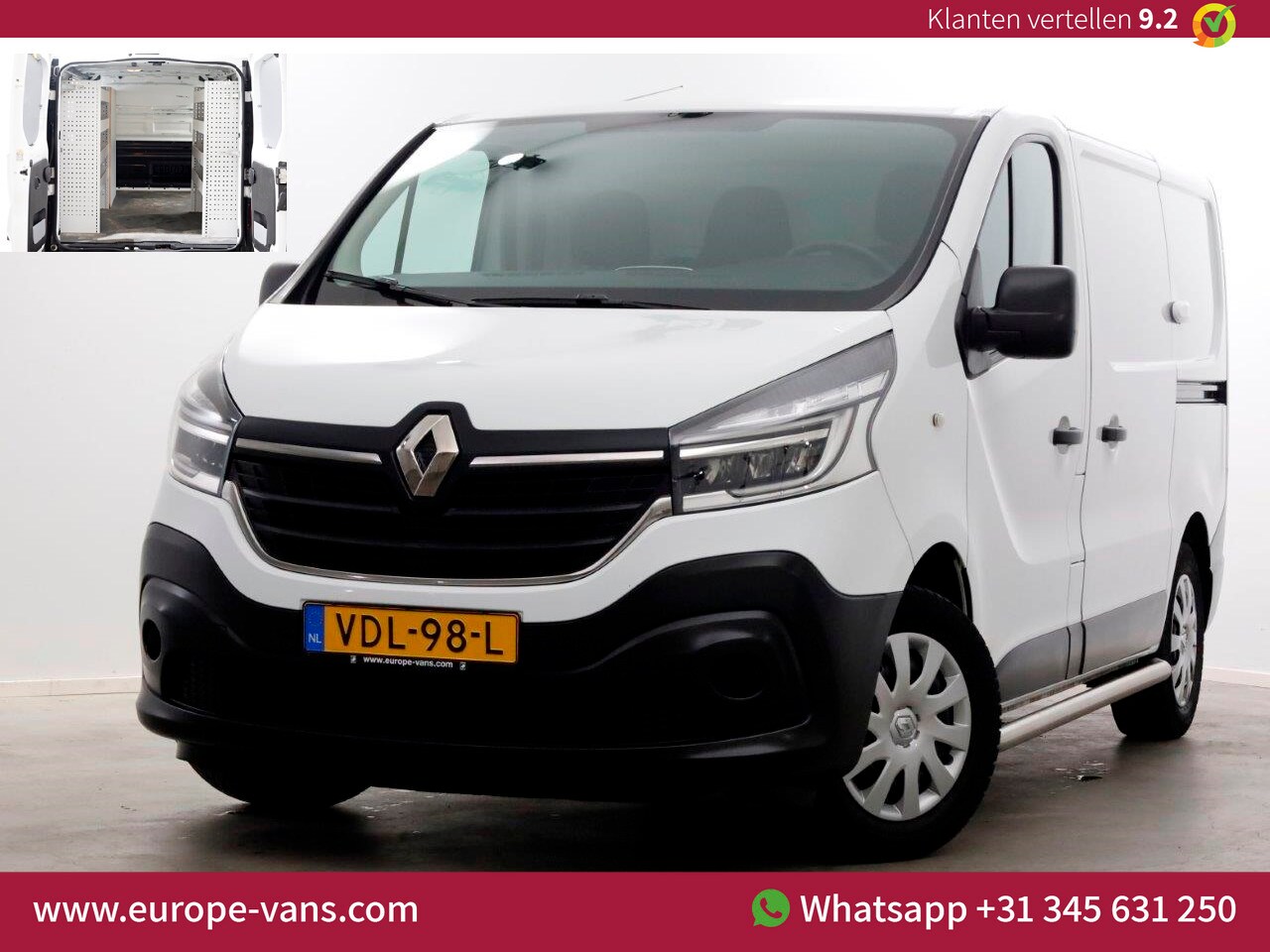 Renault Trafic - 1.6 dCi E6 L1H1 Comfort LED/Inrichting/2x Schuifdeur 01-2020 - AutoWereld.nl