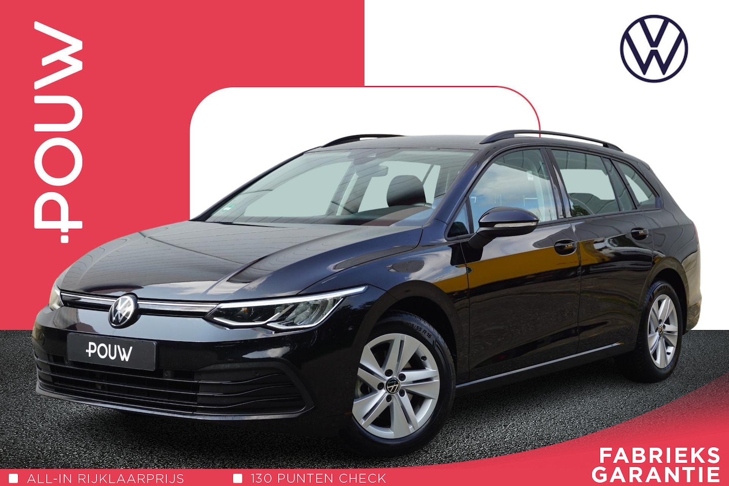 Volkswagen Golf Variant - 1.0 eTSI 110pk DSG Life | Navigatie | Adaptive Cruise | Apple Carplay & Android Auto - AutoWereld.nl