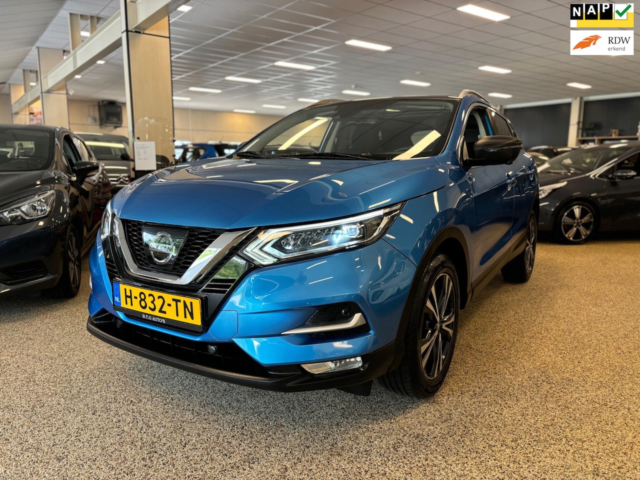 Nissan Qashqai - 1.2 N-Vision / Airco / 360 Camera / Achteruitrijcamera / Navigatie - AutoWereld.nl