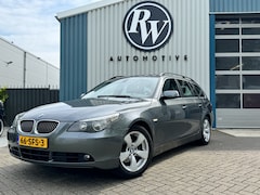 BMW 5-serie Touring - 525d Leder / Gr Navi / Pano / afn trekhaak / Stoelverw / Zeer goed rijdende auto / Bluetoo