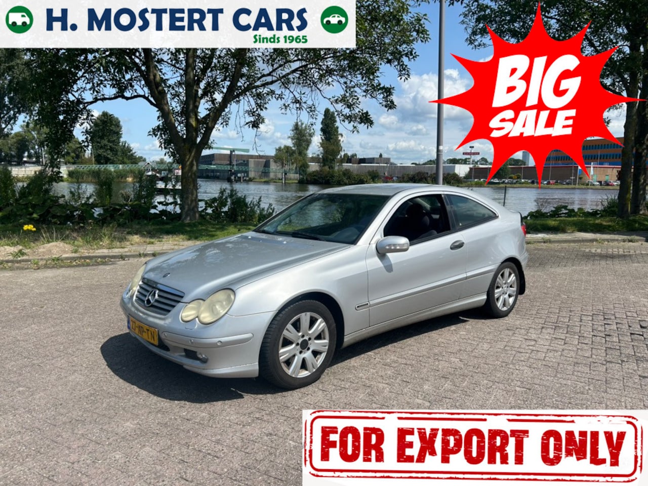 Mercedes-Benz C-klasse Sportcoupé - 180 K. * AIRCO * AUTOMAAT * EXPORT COLLECTIE * - AutoWereld.nl