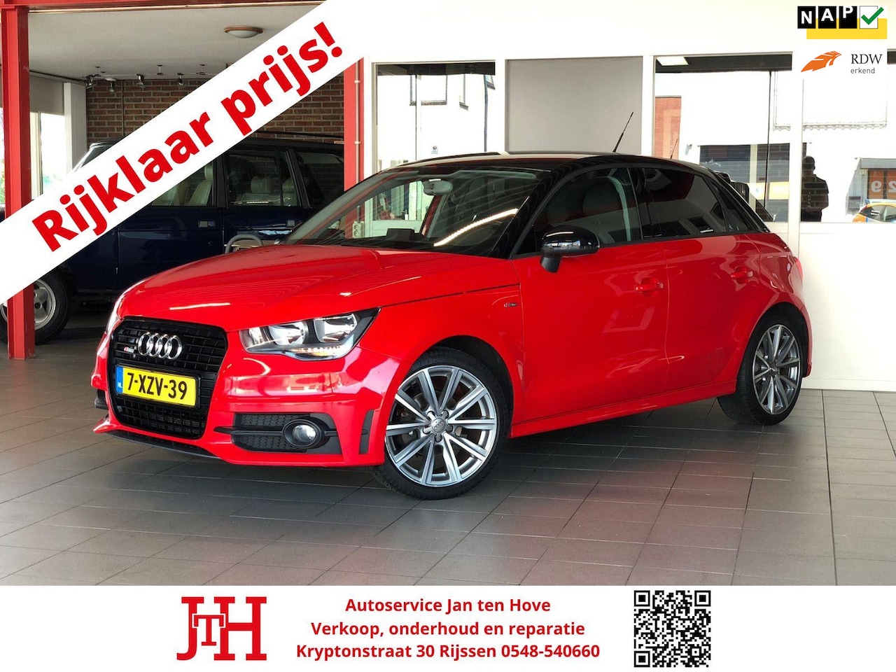 Audi A1 Sportback - 1.2 TFSI S-Line*CruiseControl*Navi*Sportief*Airco* - AutoWereld.nl