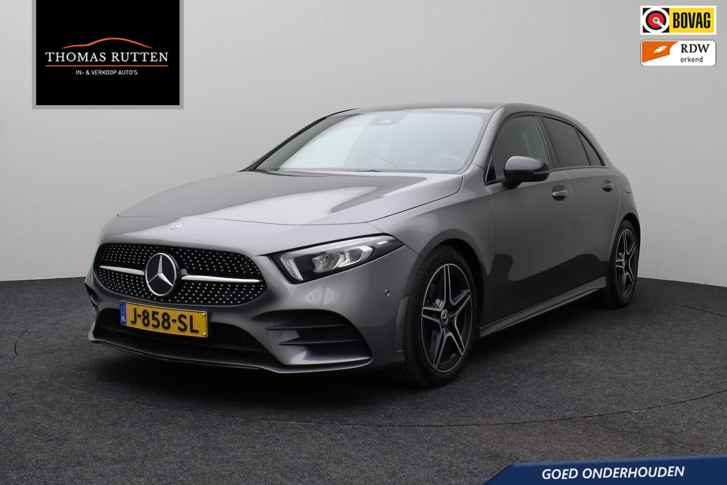 Mercedes-Benz A-klasse - 180 Business Solution AMG 2019 Navigatie | Sfeerverlichting | LED Xenon | Stoelverwarming - AutoWereld.nl