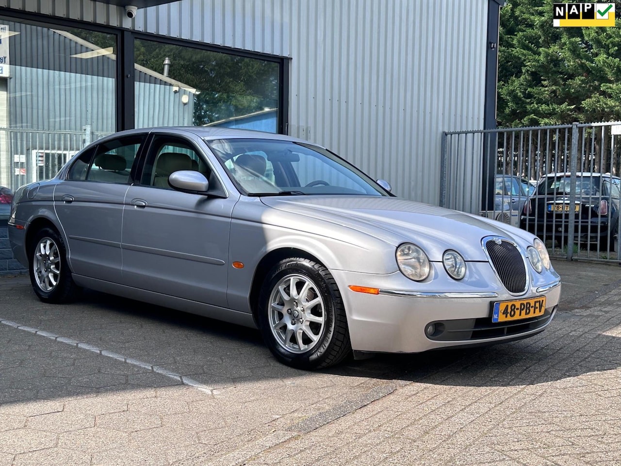 Jaguar S-type - 2.5 V6 Executive*Airco*Leder*NAP155206*Navigatie* - AutoWereld.nl